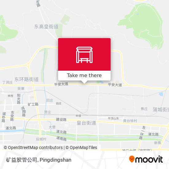 矿益胶管公司 map