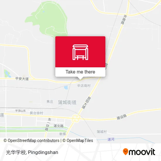 光华学校 map