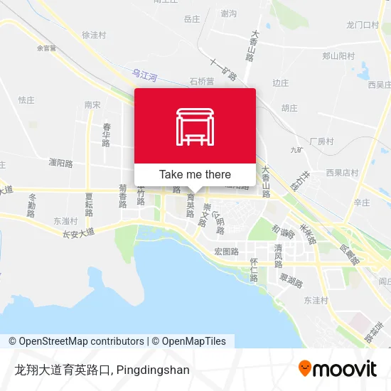 龙翔大道育英路口 map