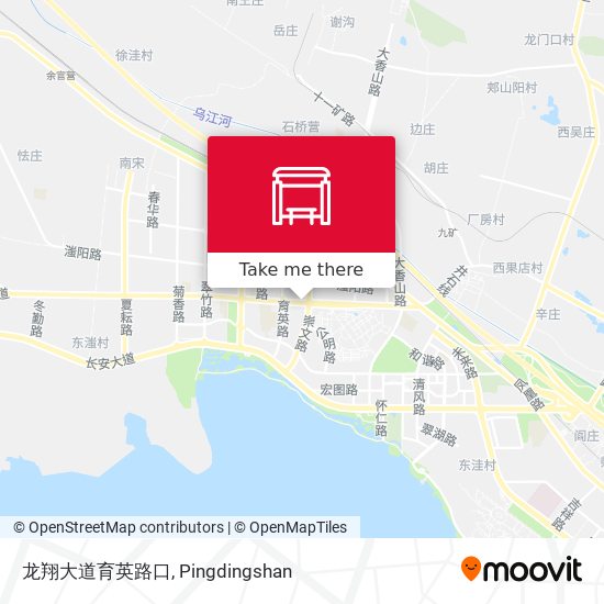 龙翔大道育英路口 map