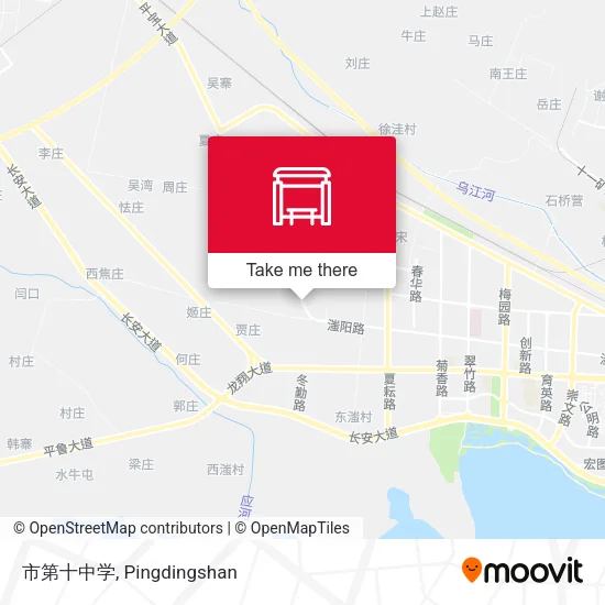 市第十中学 map