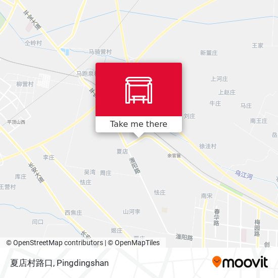 夏店村路口 map