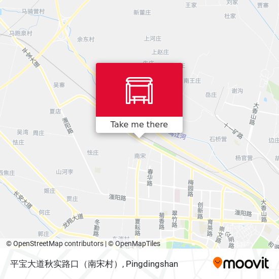 平宝大道秋实路口（南宋村） map