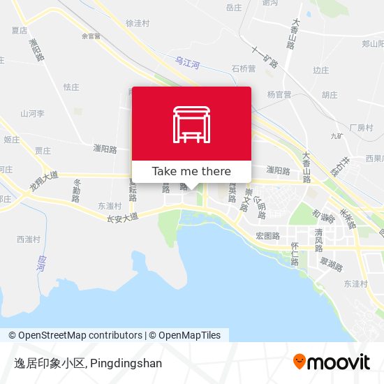 逸居印象小区 map