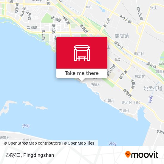 胡家口 map