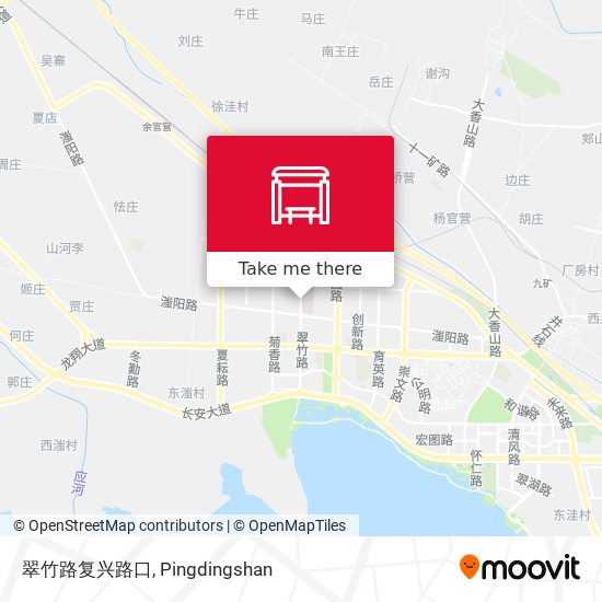 翠竹路复兴路口 map