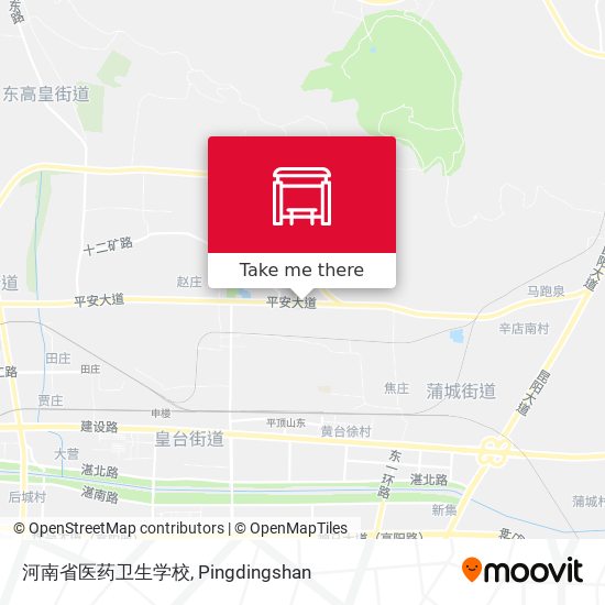 河南省医药卫生学校 map
