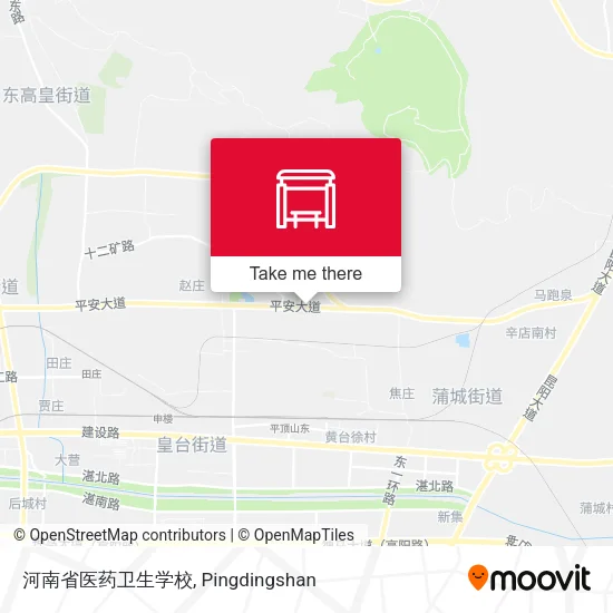 河南省医药卫生学校 map
