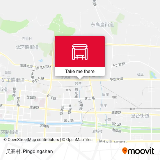 吴寨村 map