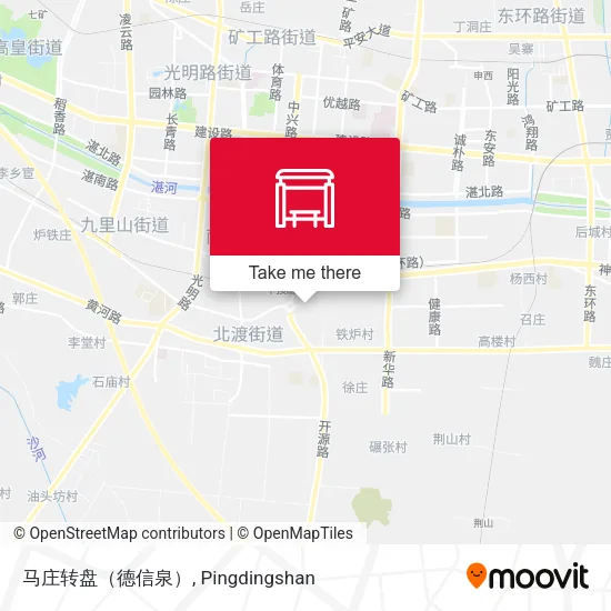 马庄转盘（德信泉） map