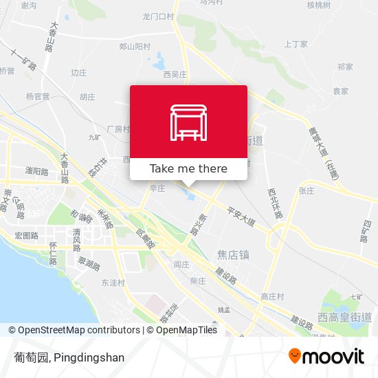 葡萄园 map