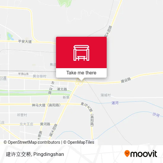 建许立交桥 map