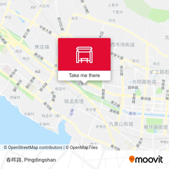 春晖路 map