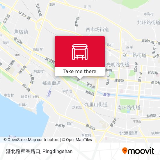 湛北路稻香路口 map