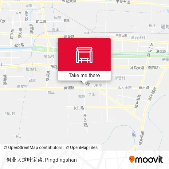 创业大道叶宝路 map