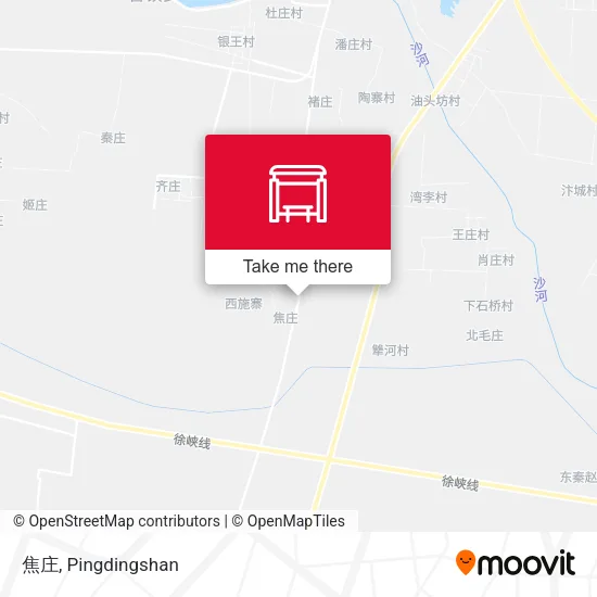 焦庄 map