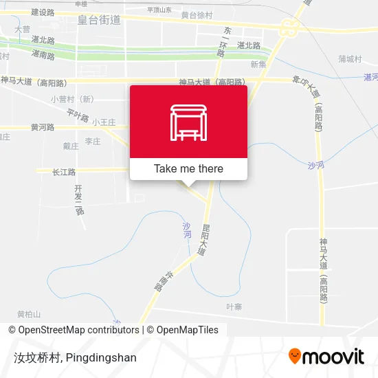汝坟桥村 map