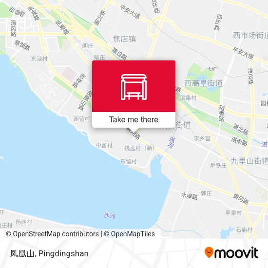 凤凰山 map