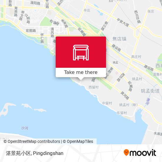 湛景苑小区 map