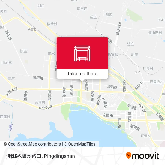滍阳路梅园路口 map