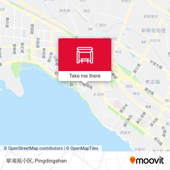 翠湖苑小区 map