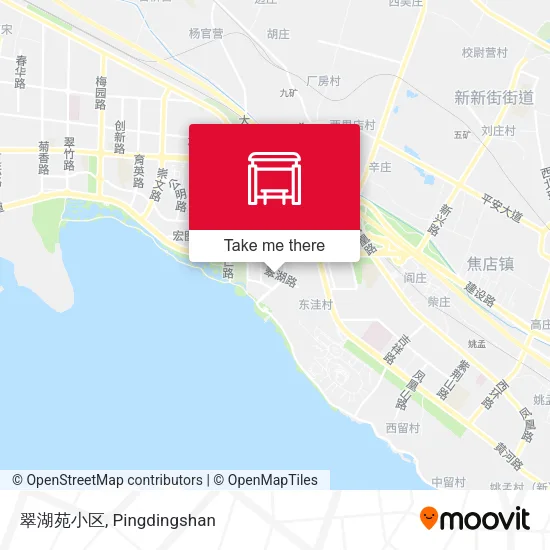 翠湖苑小区 map