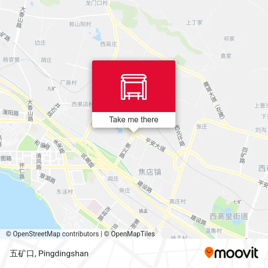 五矿口 map