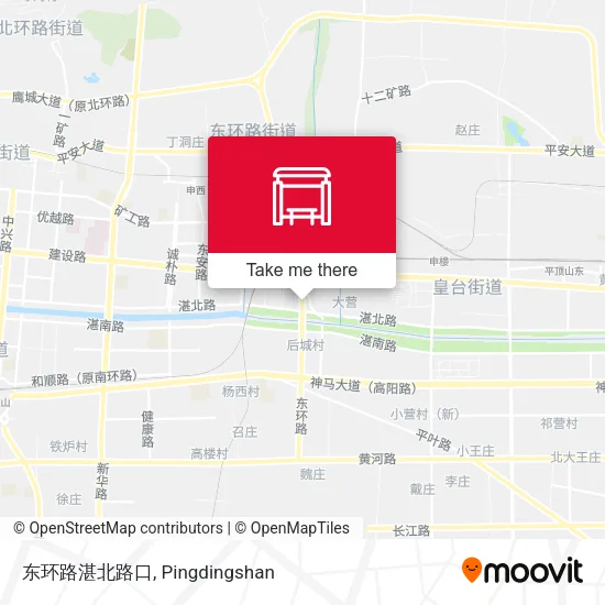 东环路湛北路口 map