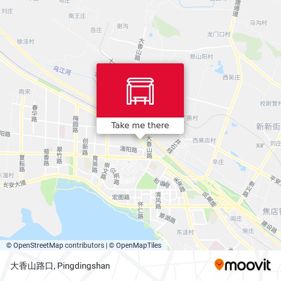 大香山路口 map