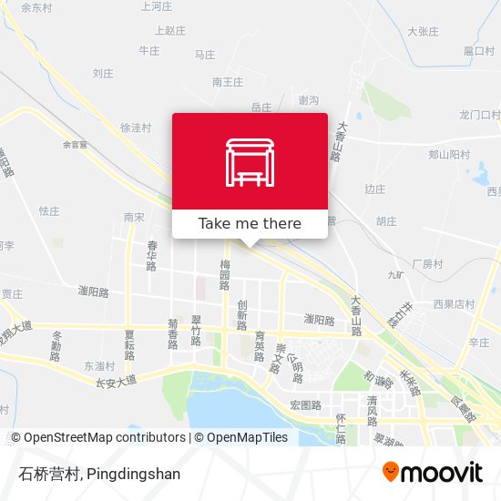 石桥营村 map