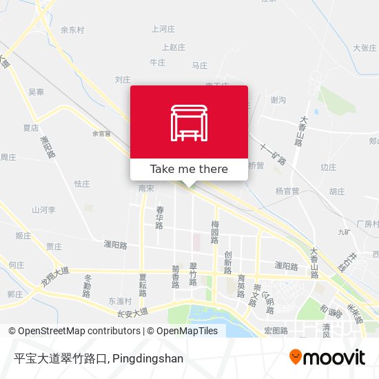 平宝大道翠竹路口 map