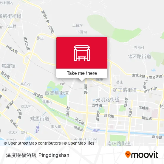 温度啦福酒店 map