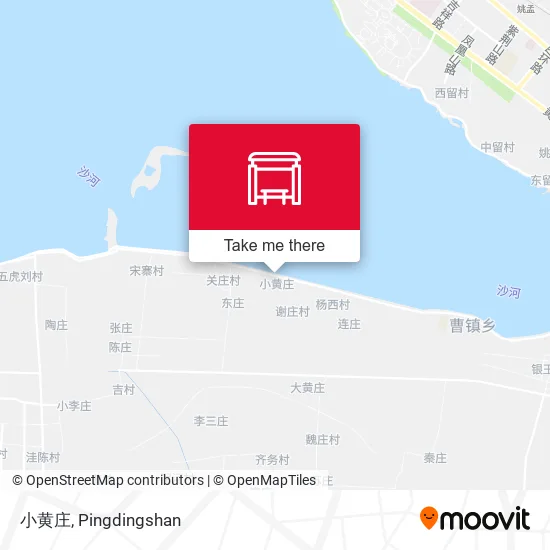 小黄庄 map