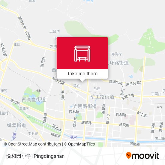 悦和园小学 map