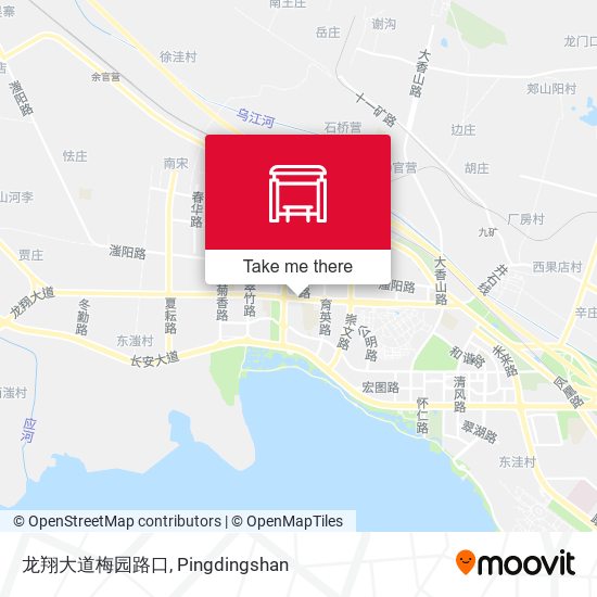 龙翔大道梅园路口 map