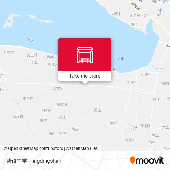 曹镇中学 map