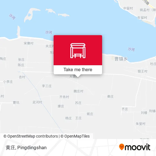 黄庄 map