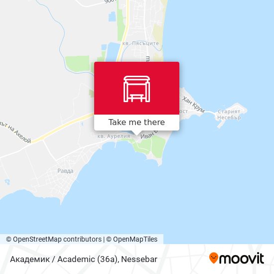 Академик / Academic (36a) map