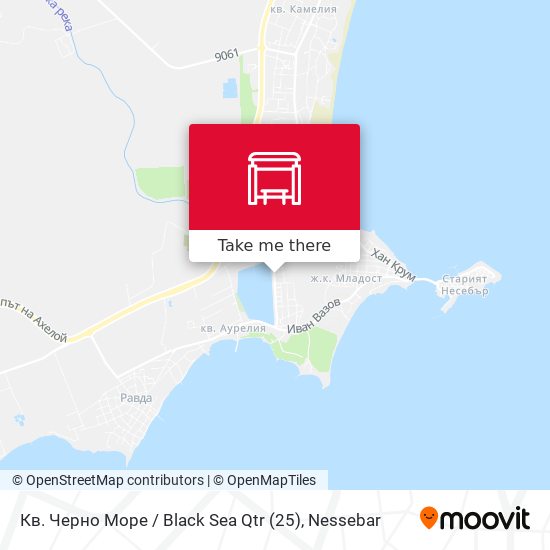 Кв. Черно Море / Black Sea Qtr (25) map