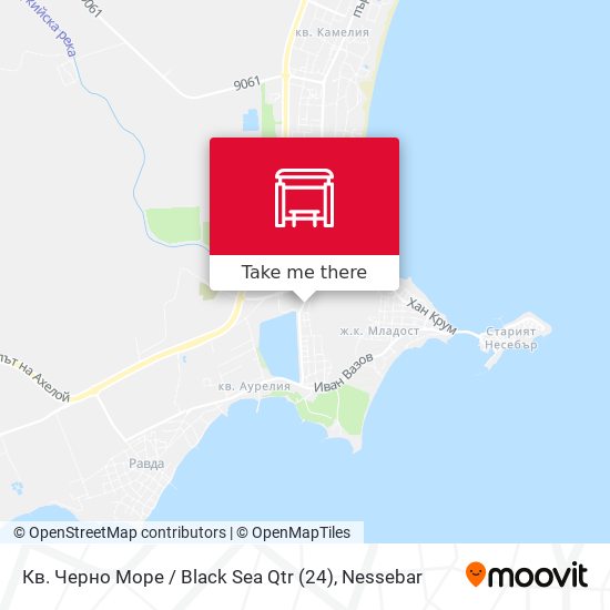 Кв. Черно Море / Black Sea Qtr (24) map
