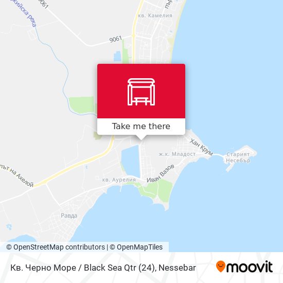 Кв. Черно Море / Black Sea Qtr (24) map