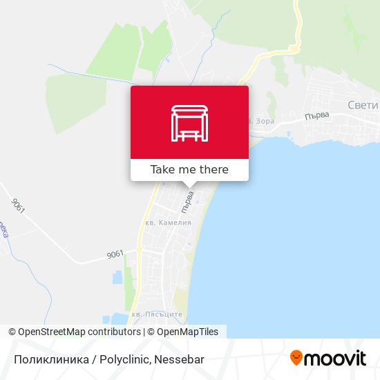 Поликлиника / Polyclinic map