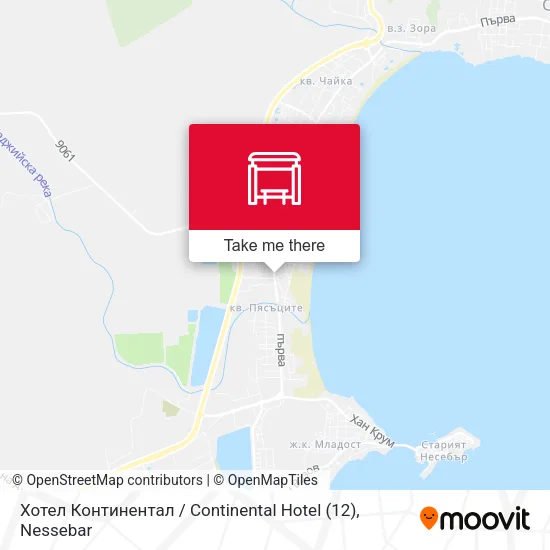 Хотел Континентал / Continental Hotel (12) map