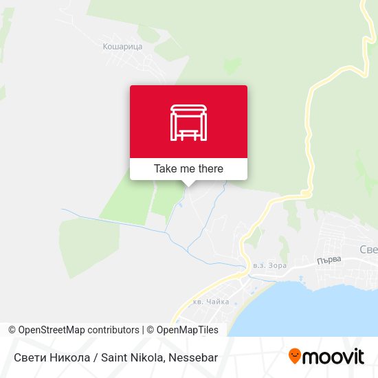 Свети Никола / Saint Nikola map