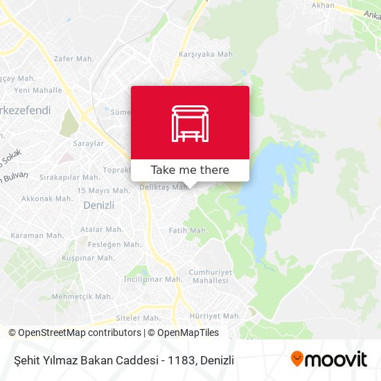 Şehit Yılmaz Bakan Caddesi - 1183 map
