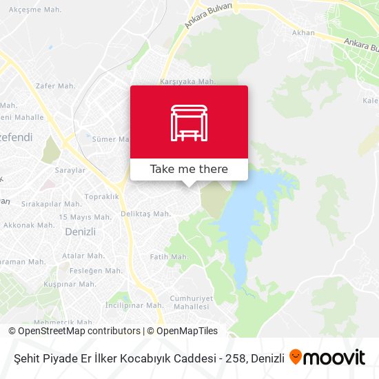Şehit Piyade Er İlker Kocabıyık Caddesi - 258 map