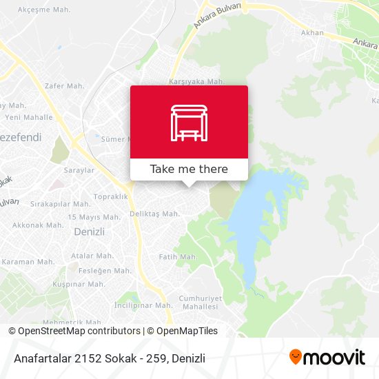 Anafartalar 2152 Sokak - 259 map