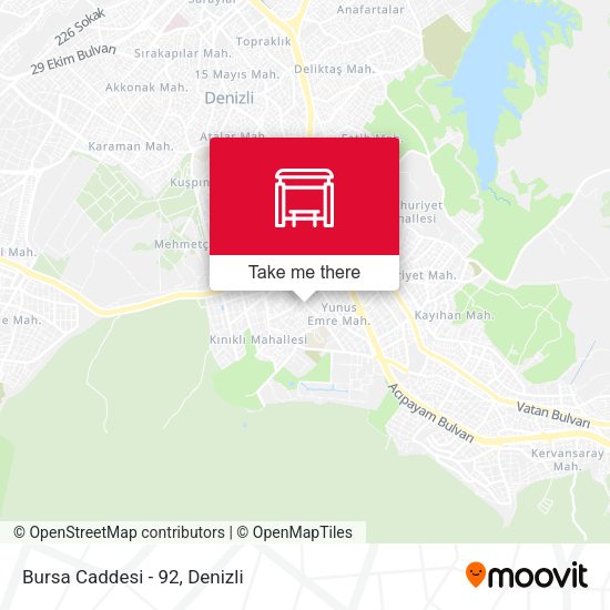 Bursa Caddesi - 92 map