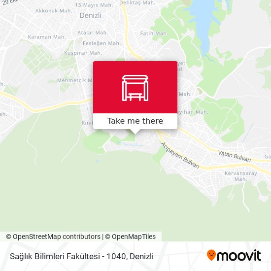 Sağlık Bilimleri Fakültesi - 1040 map