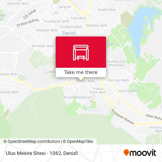 Ulus Mesire Sitesi - 1062 map